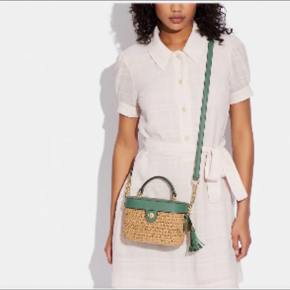 Coach Kay Crossbody Purse (new) washed green - Picture 11 of 12